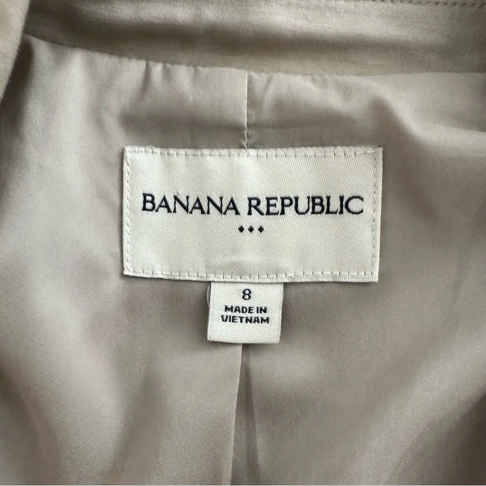Banana Republic Suit Tan size 8 Women - Picture 6 of 14